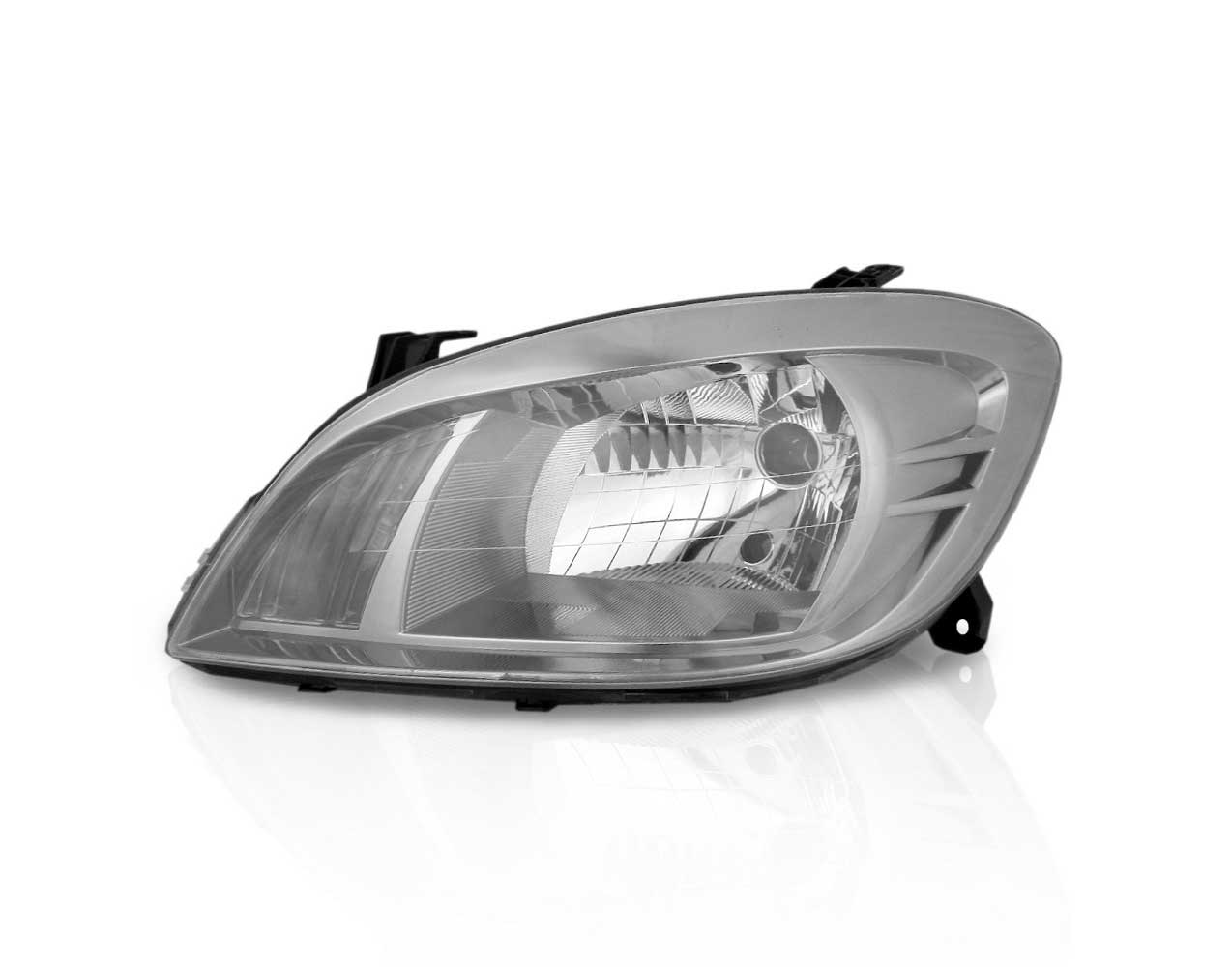 Farol Celta & Prisma 2012 a 2013 Cinza “Cromomix”