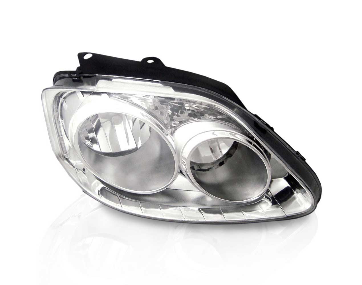 Farol Fox / CrossFox / SpaceFox 2008 a 2010 Duplo Cromado