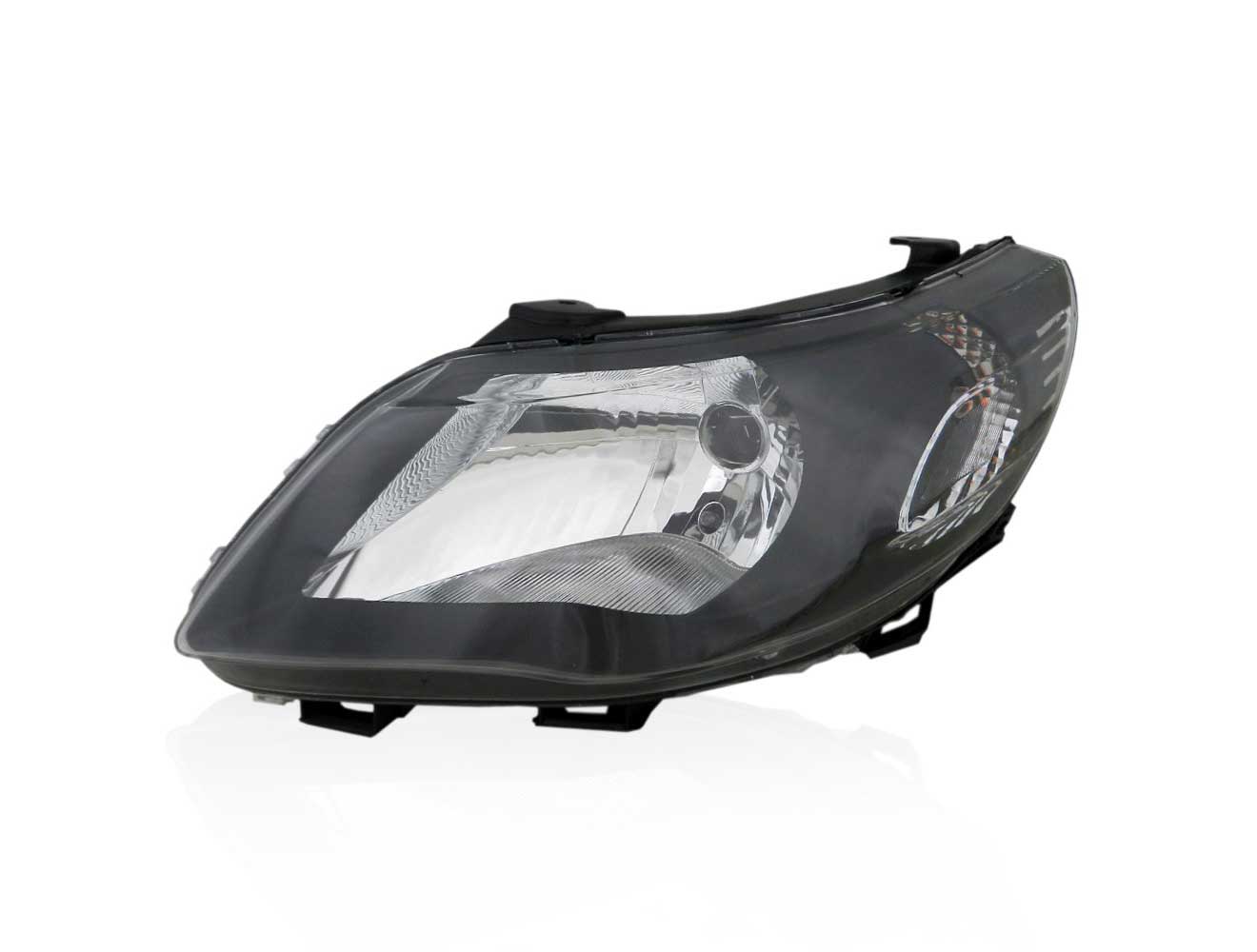 Farol Gol-G5 / Saveiro-G5 / Voyage-G5 2009 a 2013 Simples Máscara Negra