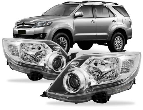 Farol Hilux & Sw4 2012 a 2015 Sem Motor