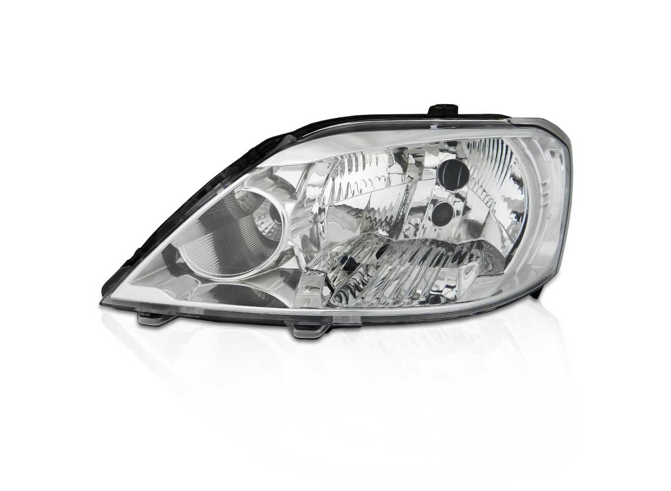 Farol Logan 2011 a 2014 Cromado