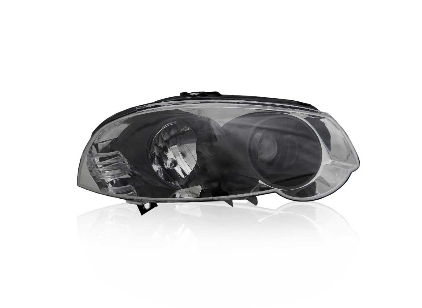 Farol Palio / Strada 2010 a 2013 & Siena 2008 a 2009 Cromado Aro Preto