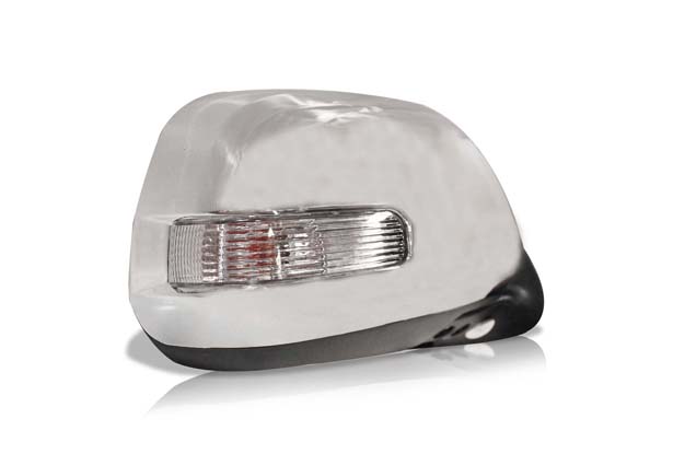 Retrovisor Hilux Pickup & SW4 2012 a 2015 Elétrico Cromado