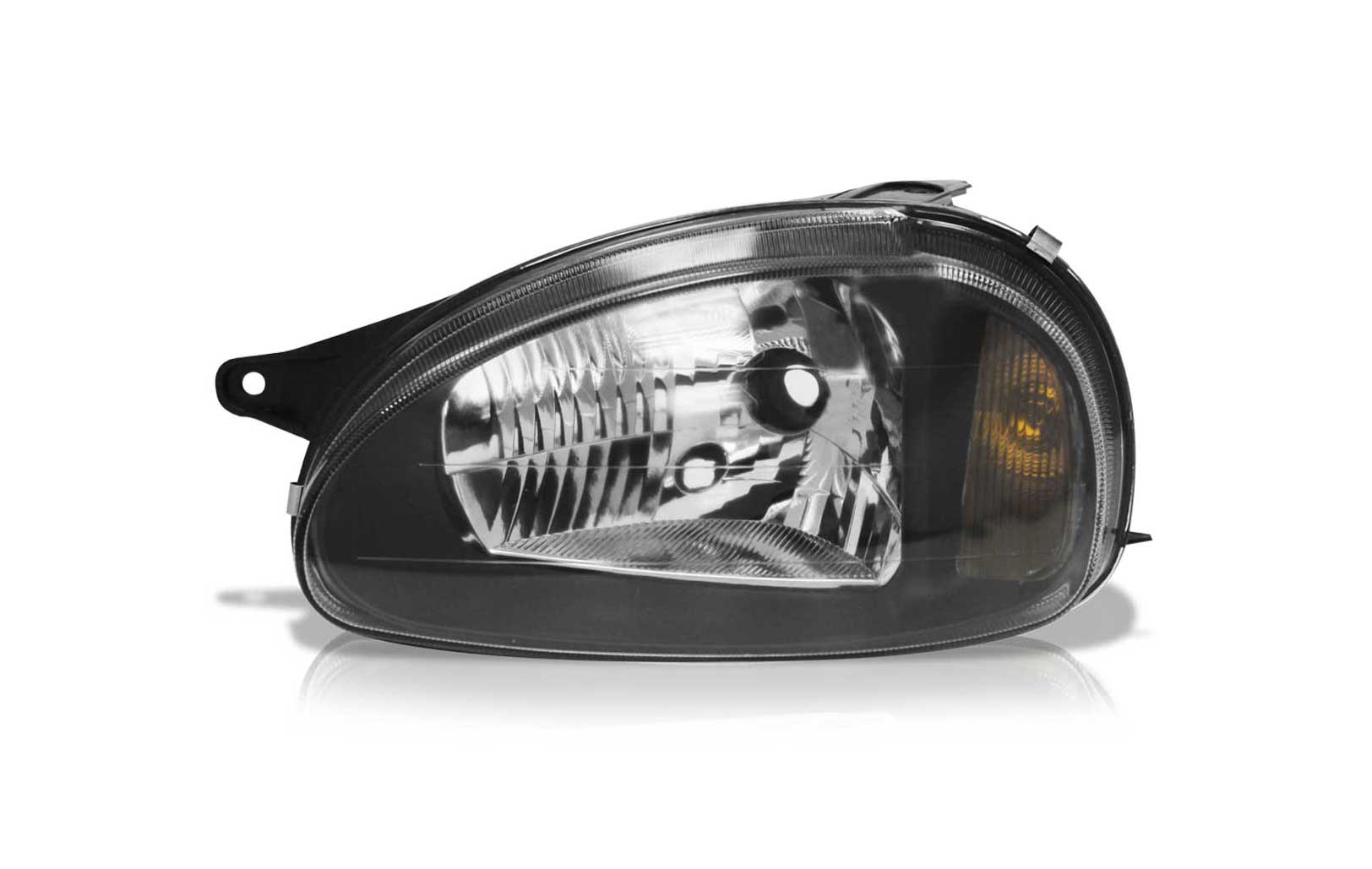 Farol Corsa 2000 a 2010 Máscara Negra