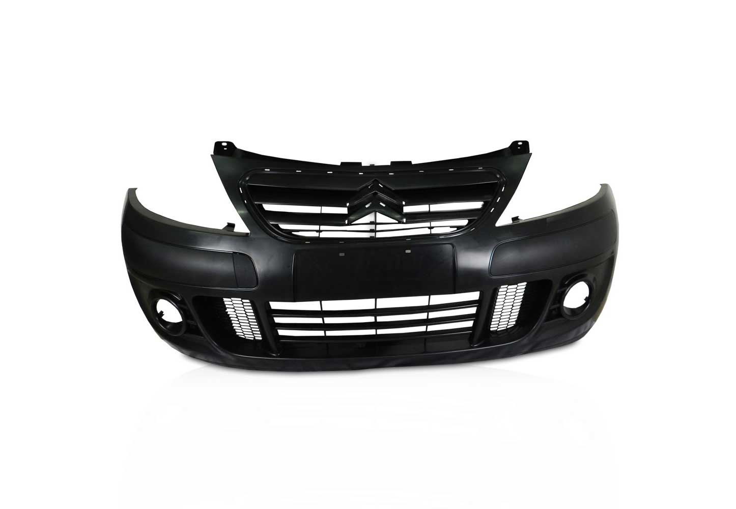 Parachoque Dianteiro C3 2009 a 2012 Com Milha